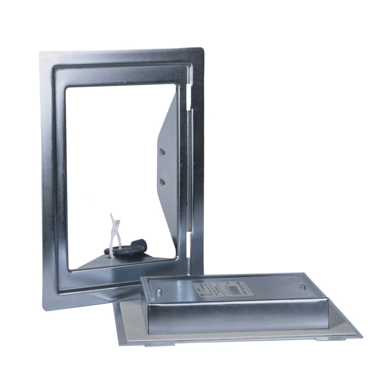 Сhimney door - cleaning door - maintenance hatch 130x260mm inox